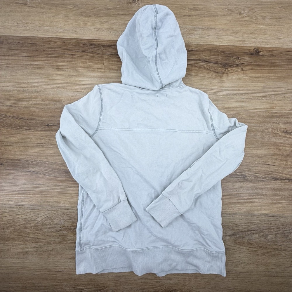 Madewell MWL Betterterry Full-Zip Hoodie Sweatshirt‎ Size S Gray Cozy Lounge - Picture 3 of 6